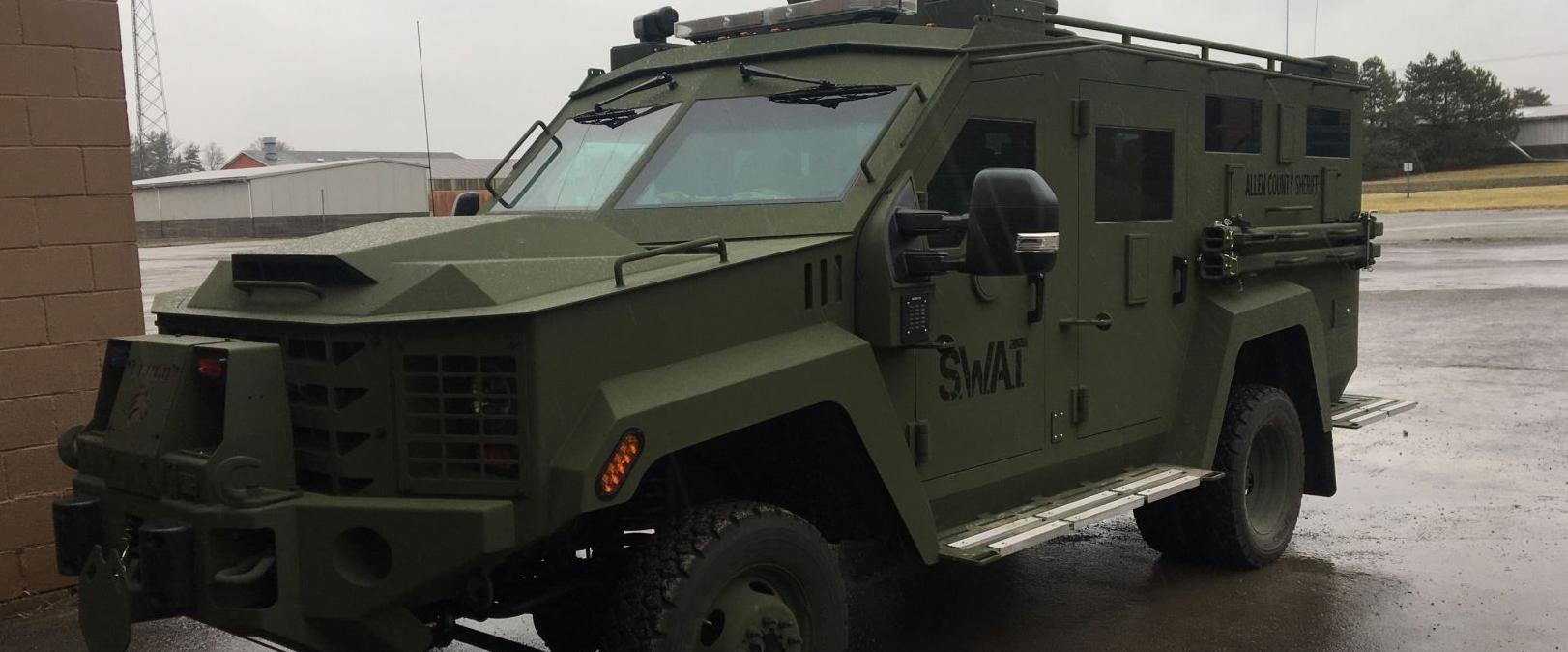 Allen County Sheriff's Office SWAT purchases custom built Emergency Rescue Vehicle